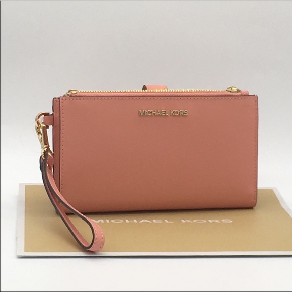 MICHAEL KORS LG DOUBLE ZIP WRASTLET PEACH - Picture 8 of 8
